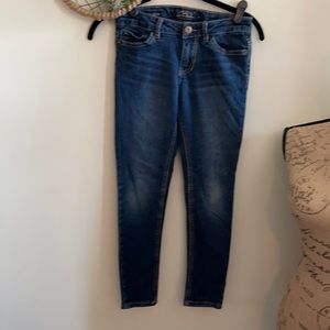 Lucky Brand  adjustable waist skinny jeans